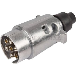 Herth & Buss Stekker 7-polig 12 V, IP44, kabel-Ø 9,2 - 11,5 mm, ISO 1724
