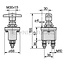 Cobo Hoofdschakelaar accu 250 A, IP65, -40 ÷ 85 °C