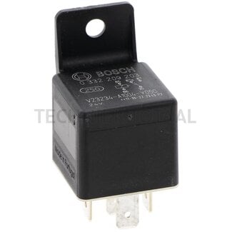 BOSCH Relais 24 V, 20 A, 5 Pole, Öffner, mit Halter