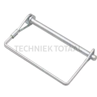 GRANIT Rohrklappstecker A 10 mm, B 60 mm, C 50 mm, D 18 mm, E 8 mm verzinkt