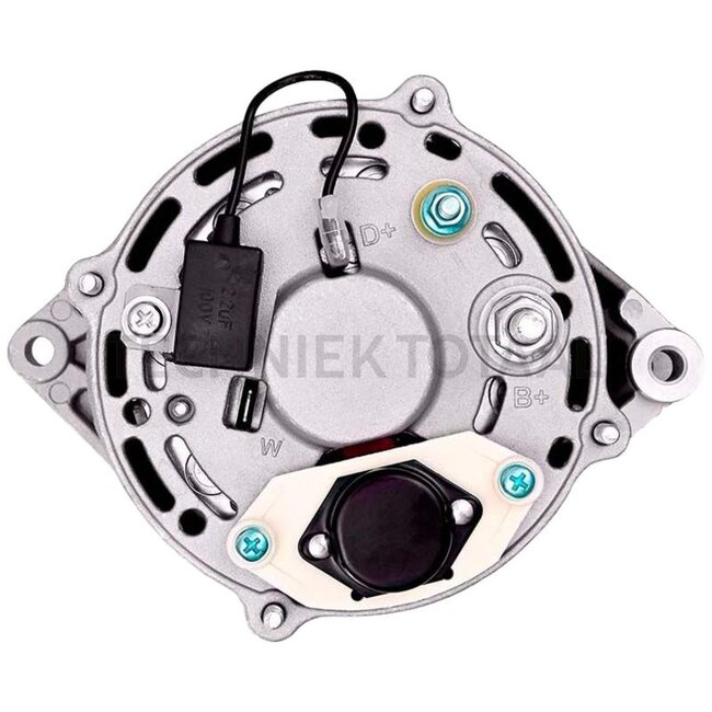 HELLA Alternator 14 V / 120 A, pulley Ø 60 mm, 8 grooves, Fendt, John Deere | 8EL 015 643-251, AE53101, AL23434, AL23855, AL27374