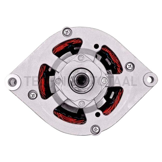 HELLA Lichtmaschine 14 V / 85 A, ohne Riemenscheibe, Fendt, John Deere | 8EL 015 643-301, AL111675, AL114092, AL166645, AL207585