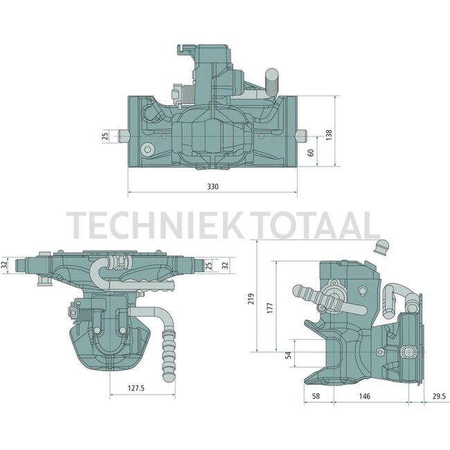 ROCKINGER Anhängerkupplung Kuppelbolzen 30,6 mm, rail 330 mm, 2000 kg, schwarz | RO855D3030D, AL116738, RO855D30305, RO855D3030CERSET