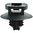 GRANIT Cable bracket with vane foot polyamide 6.6, black - 100 pieces