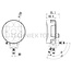 GRANIT LED work lights floodlight 20 W, 100 x 40,4 mm, with switch
