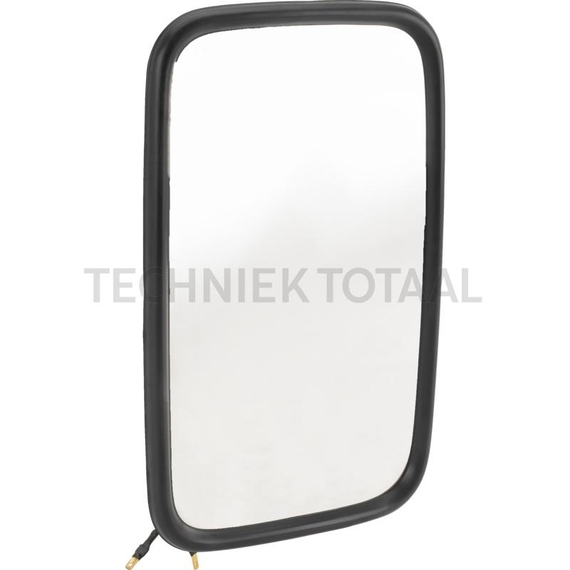 Achteruitkijkspiegel 301 x 186 mm, radius 1800 mm, verwarmd 24 V