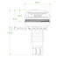 GRANIT Rundumleuchte LED rotierend Ø 84 mm, 12 / 24 V, Steckstift