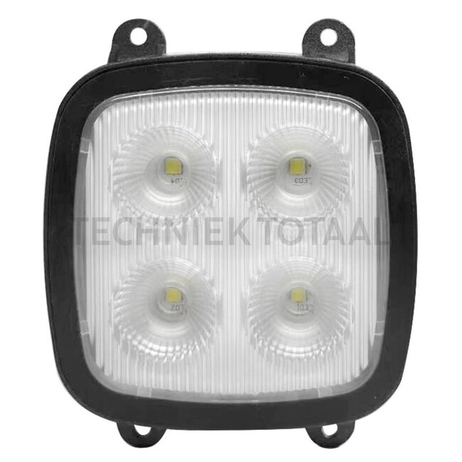 GRANIT LED werklamp hoekig 40 W, 3600 lm, 12 / 24 V John Deere 4630 - 7530 | AL173620
