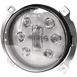 GRANIT Koplamp LED rond 126 x 110 x 76 mm, H11, 12/24 V