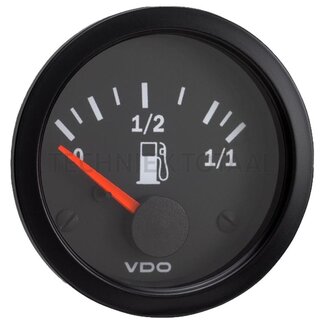 VDO Tankanzeige justierbar Vision 60-90 - 0,5 ohm, 11 - 16 V, driekant