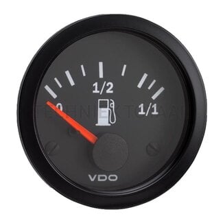 VDO Tankanzeige Vision 3 - 180 ohm, 11 - 16 V, plan