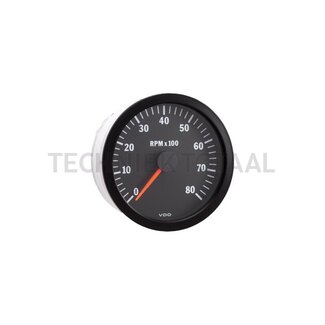 VDO Drehzahlmesser 0 - 8.000 rpm, Ø 100 mm, 12 V Cockpit Vision