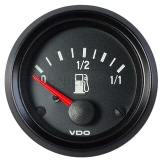 VDO Tankanzeige International 3 - 180 ohm, 21,5 - 30 V, driekant