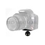 RAM MOUNTS Grundplatte mit Gewindebolzen B-Kugel Ø 25,4 mm, Platte Ø 63,5 mm, 1/4-20 | RAM-B-202AU