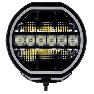 GRANIT LED main headlight 9'' round Ø 232,76 mm, DT4-connector, 12/24 V, 144 W