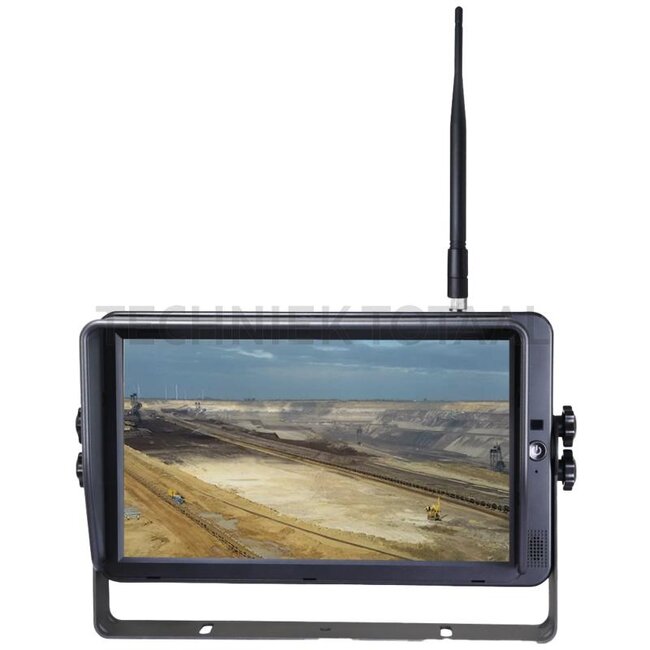 GRANIT HD Videosystem 10,1'' mit Baggerkamera, 1080p, nachtzicht 50 m