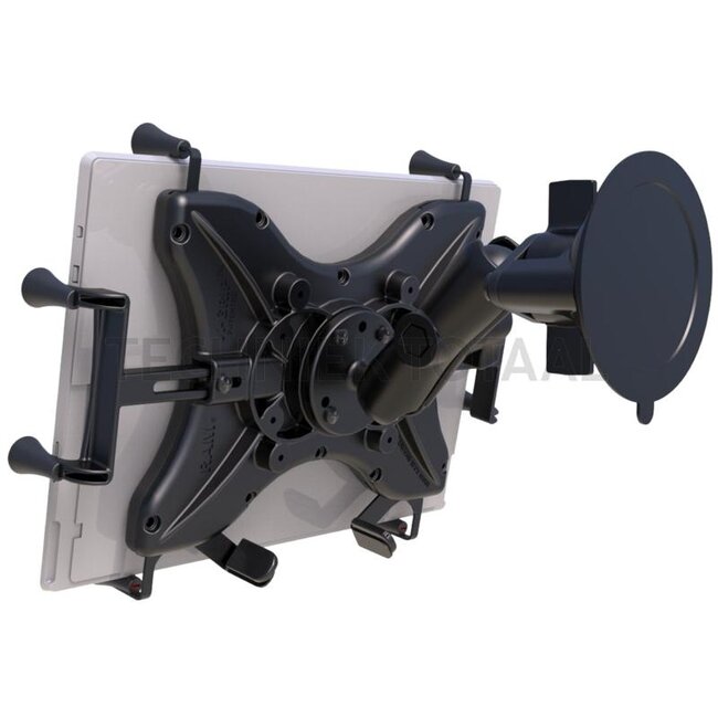RAM MOUNTS X-Grip zuignaphouder tablet 184,2 - 222,3 mm, ball 1 inch | RAM-B-166-UN11U