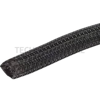 Herth & Buss Vlechtslang Ø 10 mm, zwart, polyethyleen - 5 meter