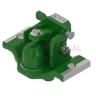 Sauermann Inschuifdeel kogel 80 railbreedte 330 / 390 mm John Deere groen