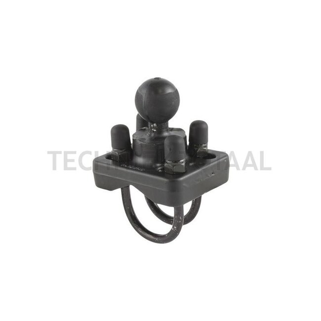 RAM MOUNTS Doppelte Screwschelle B-Kugel 1 Zoll, Ø 19,1 - 31,8 mm | RAM-B-235U