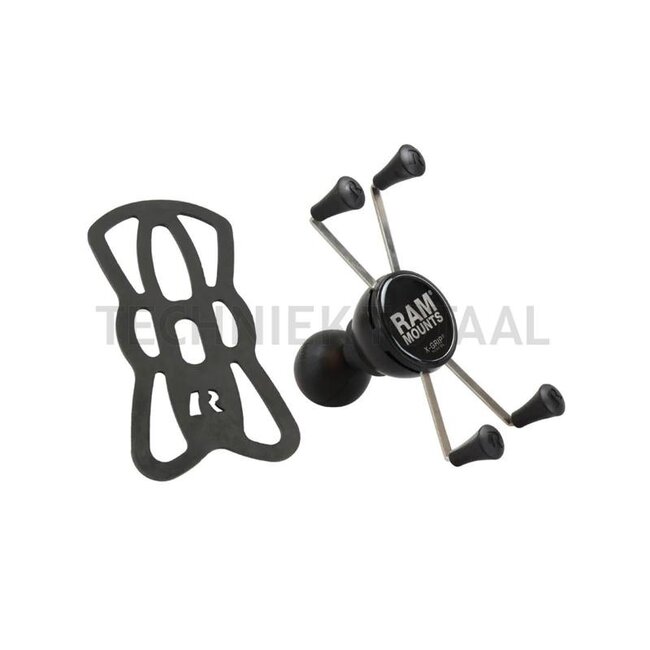 RAM MOUNTS X-Grip holder smartphone 44,4 - 114,3 mm, ball C 38,1 mm | RAM-HOL-UN10BCU