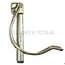 Rübig Linch pin for tubes A 15,5 mm, B 65 mm, C 75 mm, D 95 mm, E 21,5 mm galvanized | 06162501