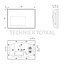 BUCHER automation Isobus-terminal JVM-206 5 Zoll Touchscreen, 12 softkeys