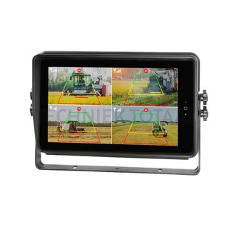 GRANIT HD Quad-Quad AI monitor 10 inch wireless, 4 channels, IP66