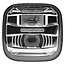 GRANIT Hauptscheinwerfer LED 12/24 V, 126 x 126 x 81 mm, H4 John Deere 6230 - 7530 | AL173619, AL178138