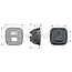 GRANIT Hauptscheinwerfer LED 12/24 V, 126 x 126 x 81 mm, H4 John Deere 6230 - 7530 | AL173619, AL178138