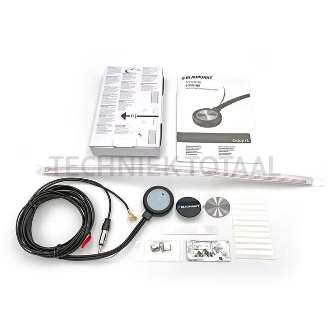 Blaupunkt Antenne Funline AM/FM/DAB/DAB+ met versterker, kabel 2,85 m | 2006023000000