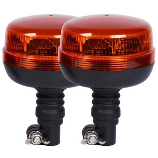 GRANIT Set LED Rundumleuchte synchronisierbar 12 / 24 V, Ø 134 mm - 2 Stück