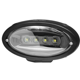 GRANIT Arbeitsscheinwerfer LED oval Flutlicht 65 W, 3500 lm John Deere 5100R - 8320R