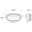 GRANIT Arbeitsscheinwerfer LED oval Flutlicht 65 W, 3500 lm John Deere 5100R - 8320R | RE269637