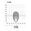 ABL Arbeitsscheinwerfer LED rund 14 W, 1000 lm, 12 / 24 V, Ø 91 x 77 mm