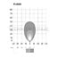 ABL LED work light round 14 W, 1000 lm, 12 / 24 V, Ø 91 x 77 mm