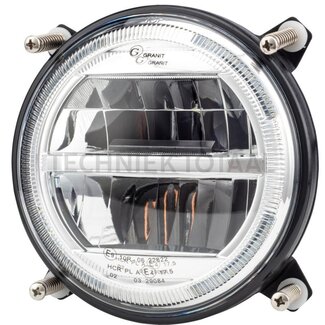 GRANIT LED main headlight round 144,5 x 89,3 mm, H4, 12/24 V