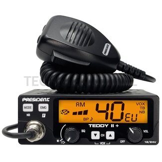 STABO CB-radio President Teddy II+, ASC, VOX 12 / 24 V