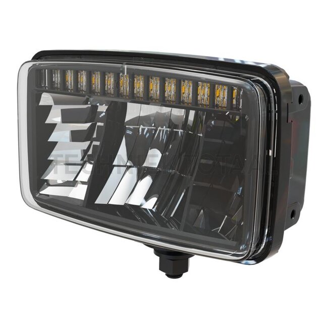GRANIT LED main headlight square 155 x 102 x 73 mm, H4, 12/24 V | 3786693M92