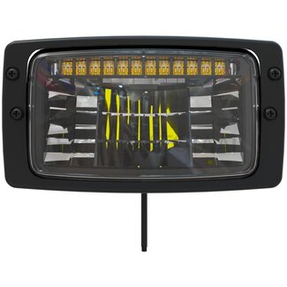 GRANIT LED main headlight square 183 x 102 x 73 mm, H4, 12/24 V