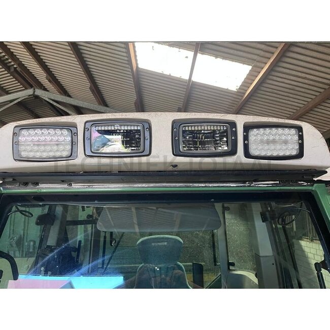 GRANIT LED main headlight square 183 x 102 x 73 mm, H4, 12/24 V | AZ59789, G260900020070