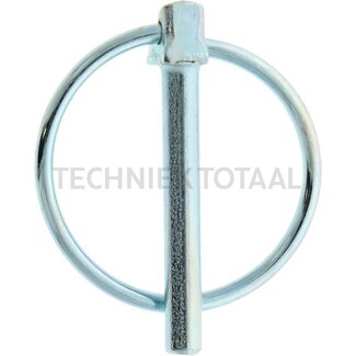 GRANIT Lock pin 6 x 41 mm galvanized Deutz-Fahr, Fendt, Vicon/PZ