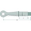 GRANIT Zugöse Rundschaft Ø 50 mm, Schaft 60, M45 x 3, 530 mm | B47203583
