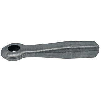 GRANIT Drawbar eye weld-in Ø 50 mm, solid shaft 57 x 65 mm, 375 mm