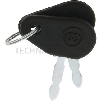 Cobo Replacement key plastic-coated black