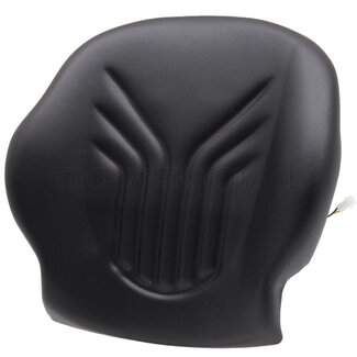 GRAMMER Back cushion 521 PVC, black, 12V / 24V heating