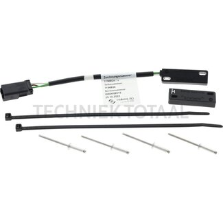 GRAMMER Zitschakelaar 3-polig wisselfunctie, kabel 125 mm, AMP-stekker