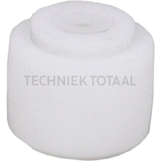 GRAMMER Rol stoel nylon buiten-Ø 31,5 mm, binnen-Ø 12,5 mm, dikte 27 mm wit