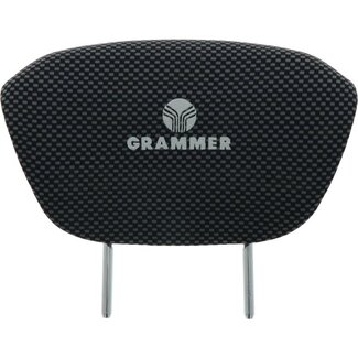 GRAMMER Hoofdsteun verstelbaar stof blauw zwart MSG 65 - MSG 97