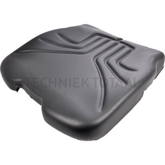 GRAMMER Zitkussen PVC zwart, 490 mm, 722, met uitsparing zitdiepteverstelling